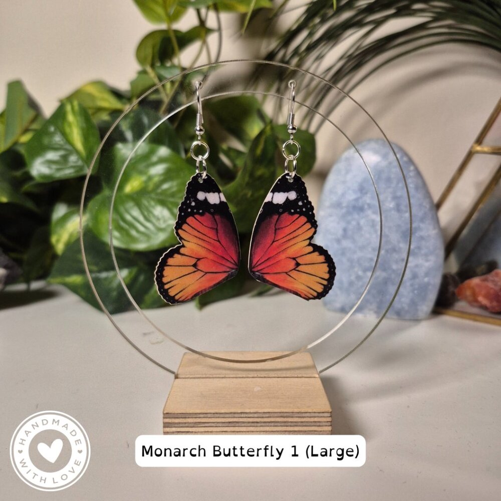 Handmade Butterfly Earrings (All Styles) - Picture 7 of 11